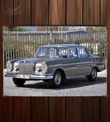 Металлическая табличка Mercedes-Benz 300 SE (W112)